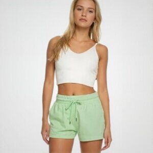 ROXY 90s Strappy Ribbed Knit White XS GVC